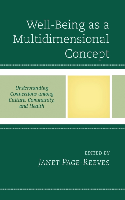 Multidimensional Person. Book Well-Being as a Multidimensional Concept : Understanding Connections ...