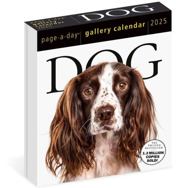 Dog PageADay® Gallery Calendar 2025 An Elegant Canine Celebration