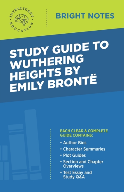 Study Guide to Wuthering Heights by Emily Bronte: : 9781645421085: TGJones