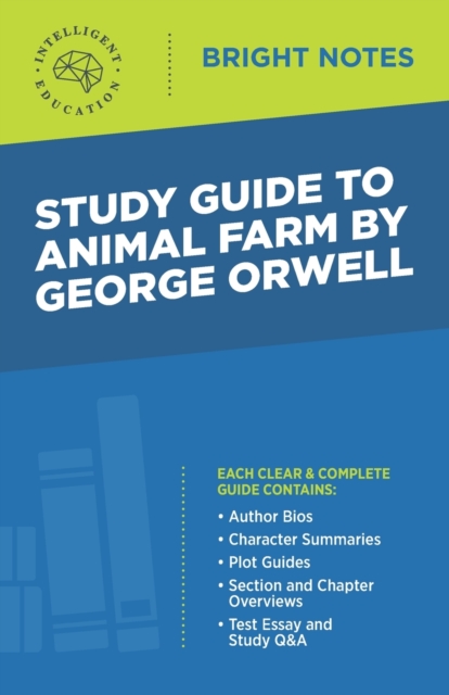 Study Guide to Animal Farm by George Orwell: : 9781645421702: TGJones