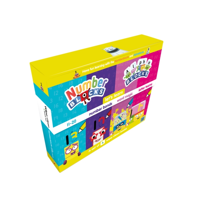 Numberblocks and Alphablocks: Let's Learn Numbers and Letters Set : 4 ...