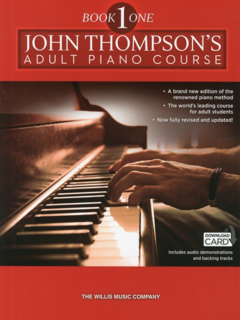 Hal Leonard Europe Limited John Thompson'S Adult Piano Course Book 1 : Elementary Level Book With Online Audio