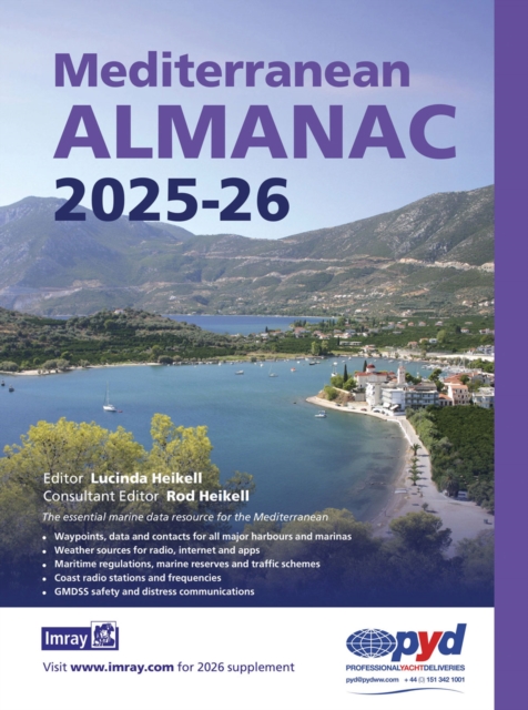 Imray, Laurie, Norie & Wilson Ltd Mediterranean Almanac 2025/26