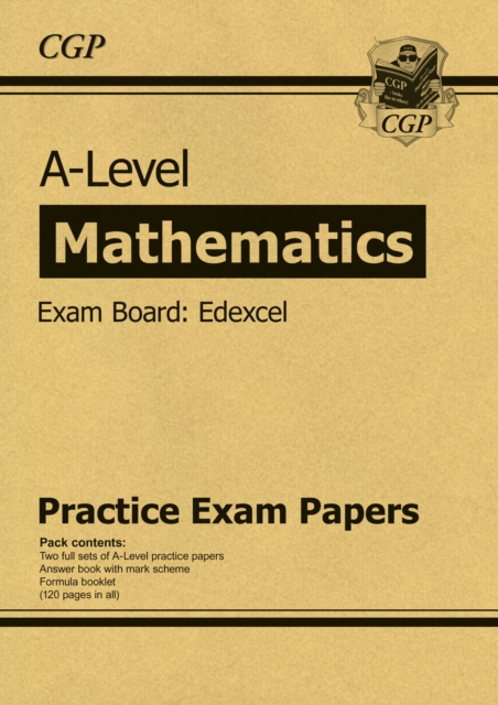 A-Level Maths Edexcel Practice Papers: CGP Books: 9781789080636: TGJones