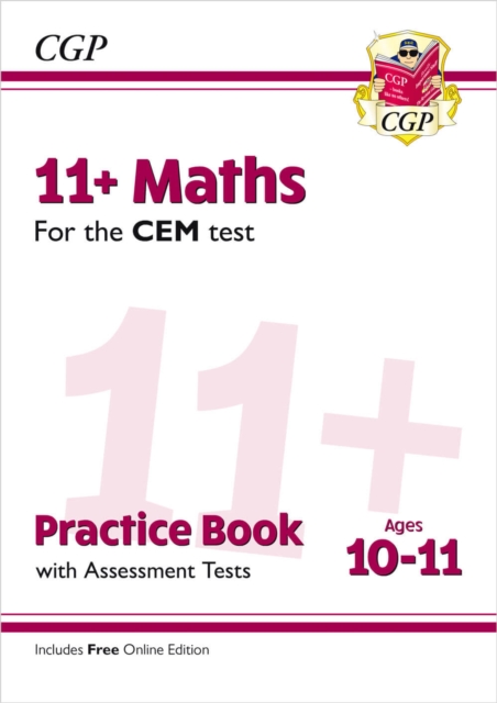 11+ CEM Maths Practice Book & Assessment Tests - Ages 10-11 (with ...