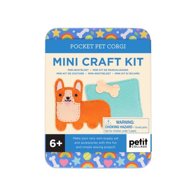Mini Craft Kit: Pocket Pet Corgi: Petit Collage: 9781797237572