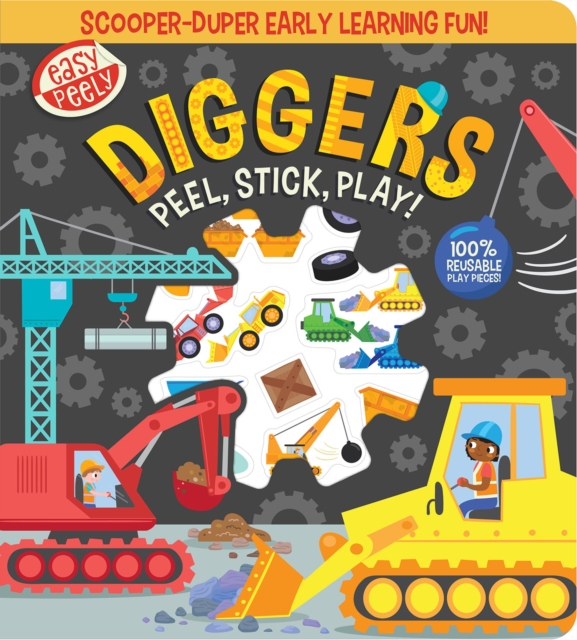 Peely Note Book Easy Peely Diggers - Peel, Stick, Play!: Holly Hall: 9781801059114: TGJones