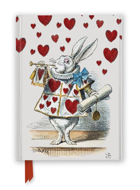 Alice Book Rabbit Cover Alice's Adventures in Wonderland: White Rabbit (Foiled Journal ...