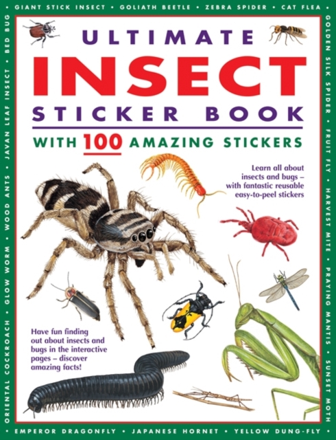Ultimate Insect Sticker Book: Anness: 9781843229476: TGJones