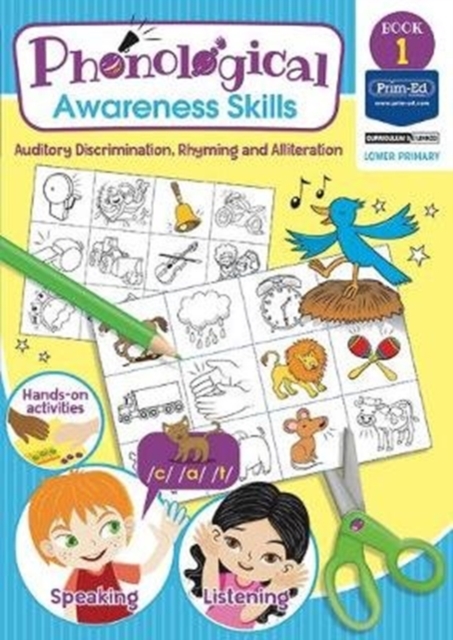 Phonological Awareness Skills Book 1 : Auditory Discrimination, Rhyming ...