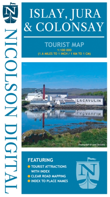 Nicolson Digital Ltd Nicolson Tourist Map Islay And Jura