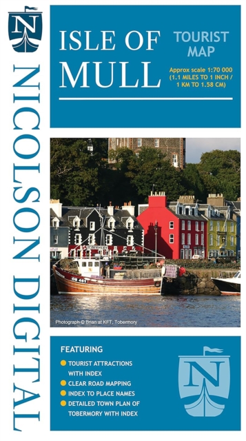 Nicolson Digital Ltd Nicolson Isle Of Mull Tourist Map