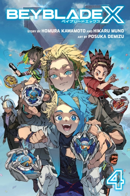 Beyblade X, Vol. 4 : Volume 4: Homura Kawamoto: 9781974758470: TGJones
