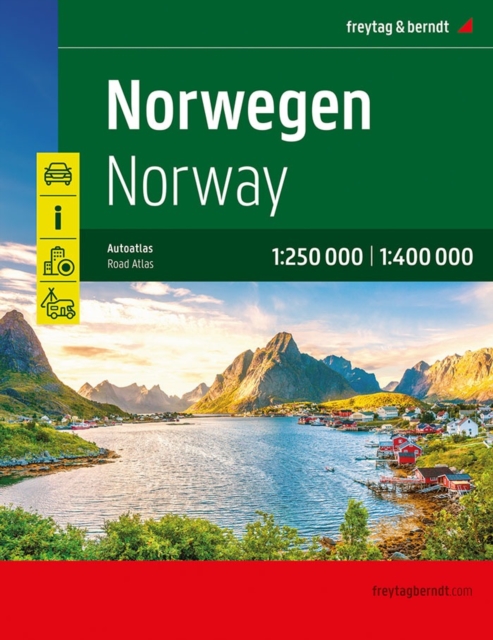 Norway Road Atlas 1:250.000 - 1:400.000