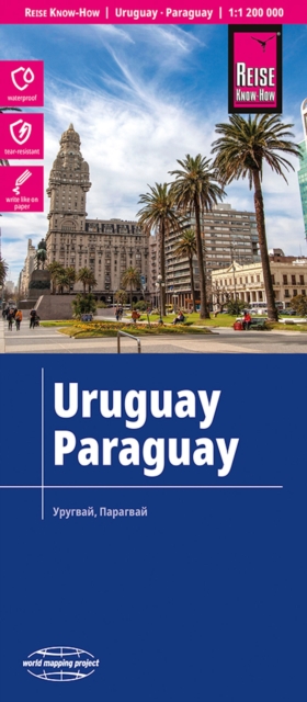 Uruguay, Paraguay (1:1.200.000)