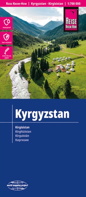 Kyrgyzstan (1:700.000)