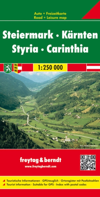Styria - Carinthia, Automap 1:250.000: Freytag-Berndt: 9783850842525 ...