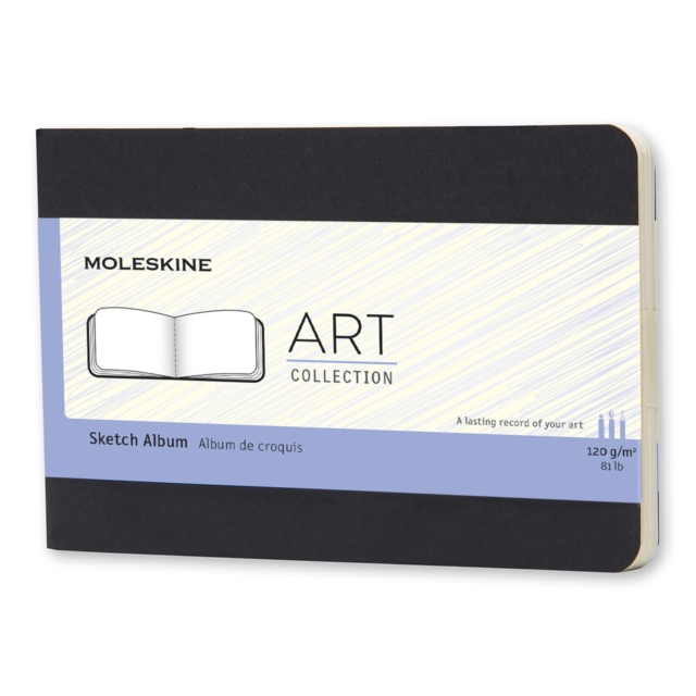 Moleskine Pocket Art Plus Cahier Sketch Album Black: Moleskine ...