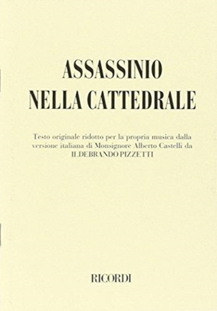 ASSASSINIO NELLA CATTEDRALE