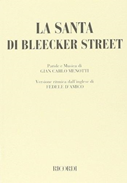 LA SANTA DI BLEECKER STREET