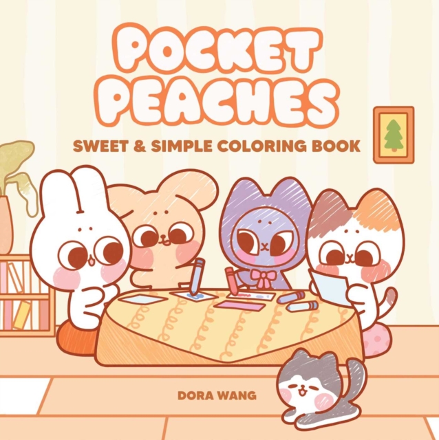 Pocket Peaches Sweet & Simple Coloring Book
