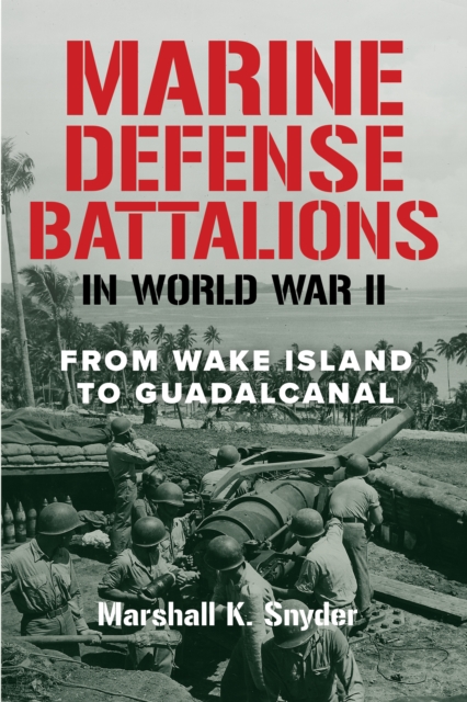 Marine Defense Battalions in World War II : From Wake Island to Guadalcanal